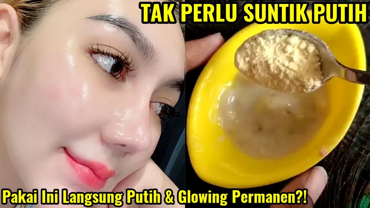 Cara Bikin Wajah Glowing Merata dari Flek Hitam Menahun dalam 1 Malam, 2 Bahan Ini Bikin Wajah Putih Maksimal!