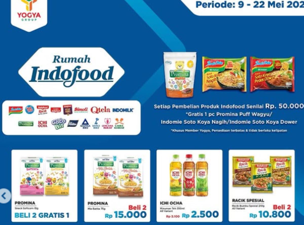Promo Promina di YOGYA Pekalongan: Beli 2 Gratis 1, Hemat Maksimal!