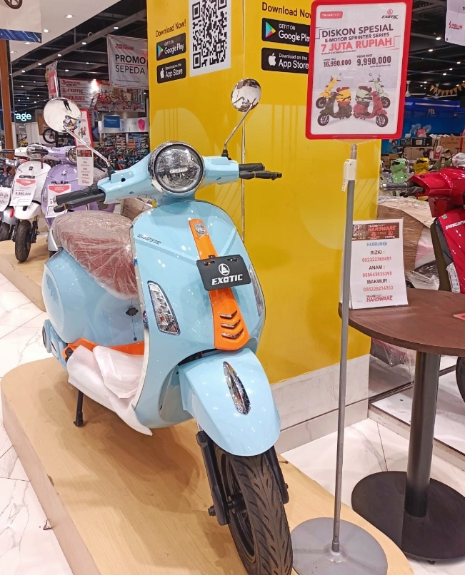 Harga Terjangkau, Tawaran Beli Motor Listrik Exotic hingga Pacific Diskon Rp7 Juta