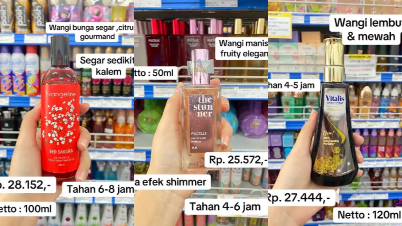 4 Parfum di Indomaret yang Tahan Lama Harga 20 Ribuan, Rahasia Badan Wangi Seharian