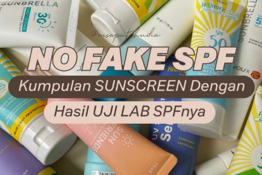 4 Sunscreen Memutihkan yang Hilangkan Flek Hitam dan Cegah Tanda Penuaan, Perawatan Awet Muda Sejak Dini