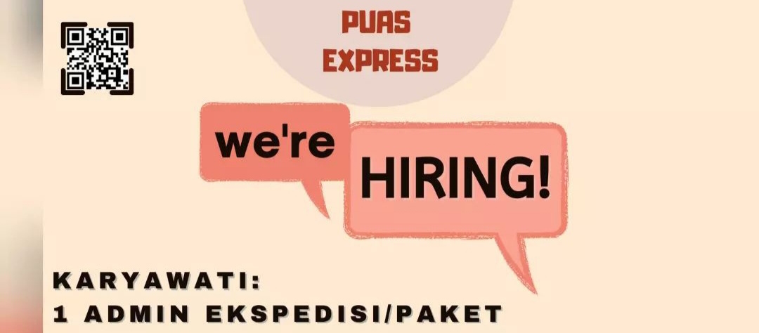 Dicari Admin Ekspedisi Puas Express Outlet Doro Pekalongan 