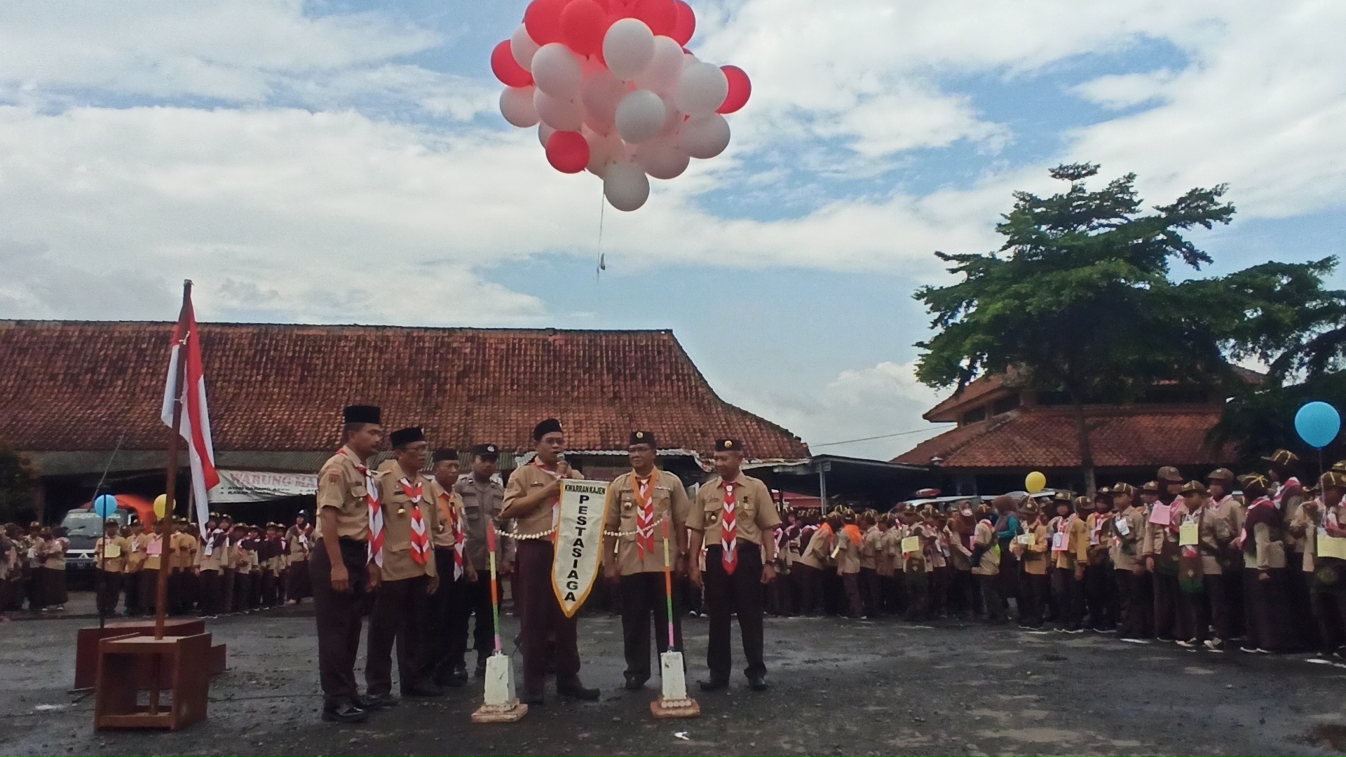 768 Anak Pramuka Ikuti Pesta Siaga Tingkat Kwarran Kecamatan Kajen