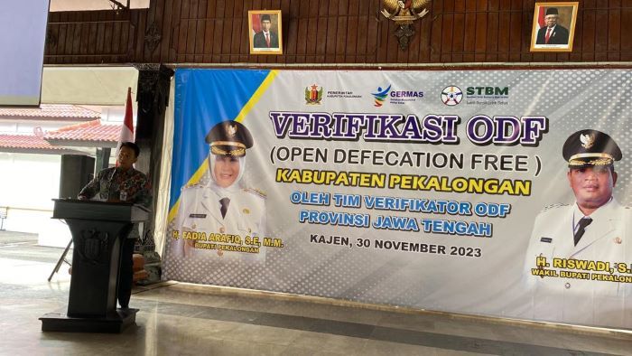 Pemkab Pekalongan Targetkan Zero ODF di Tahun 2023, Masih Ada PR 7,30 Persen Sarana Sanitasi Belum Clear