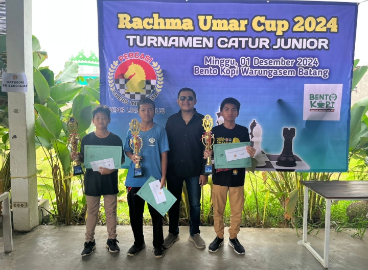 Cari Talenta Muda, Rachma Umar Cup 2024 Jadi Ajang Turnamen Catur Junior di Pekalongan