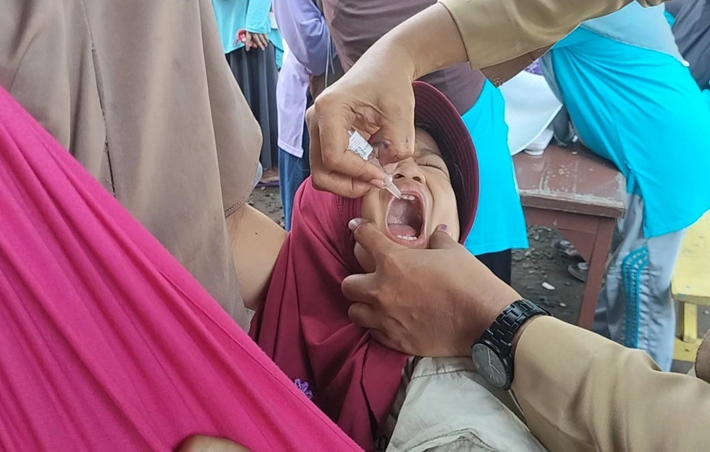 PIN Polio Tahap Dua Dimulai, 58.011 Anak di Batang Sudah Diimunusiasi