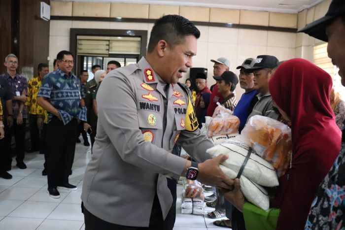 Kapolres Pekalongan Bersama Forkopimda Dampingi Kunjungan Pj Gubernur Jateng di Kabupaten Pekalongan