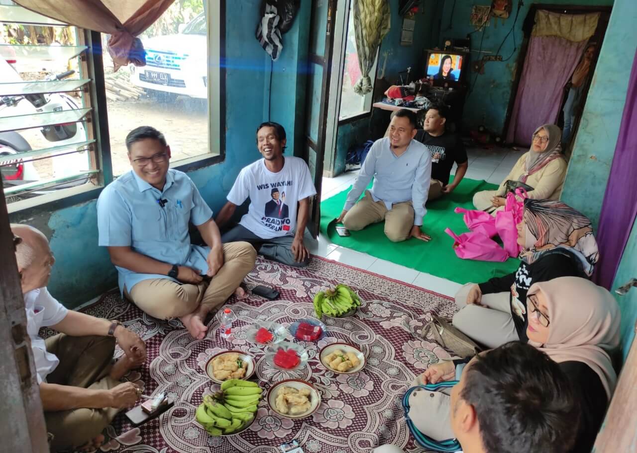 Pastikan Pasukan 'Jangkrik' Bekerja, Ketua Gerindra Jateng Sambangi Kelurahan di Kota Pekalongan