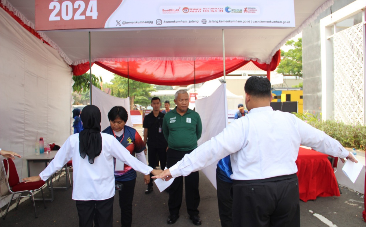 Kakanwil Kemenkumham Jateng Pastikan Tes CPNS Tahun 2024 Adil dan Transparan