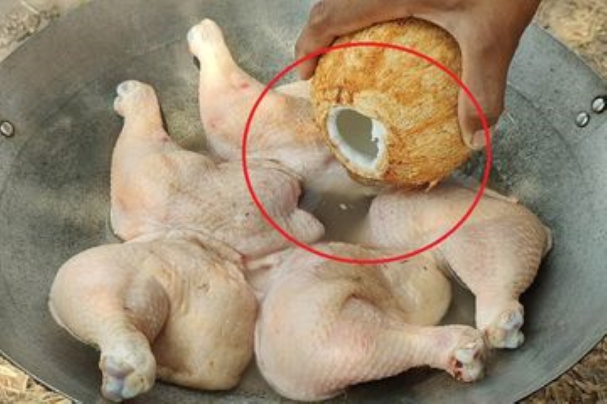 5 Fungsi Air Kelapa untuk Merebus Daging Ayam yang Jarang Diketahui Banyak Orang! Bisa Menghilangkan Bau Amis 