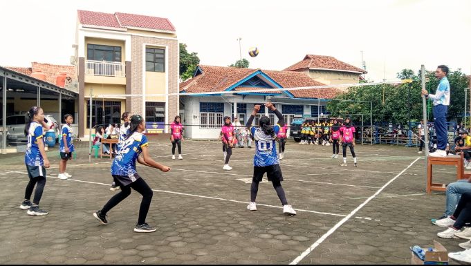 Semarak Rangkain Milad SMK Muhammadiyah Kedungwuni, Hadirkan Lomba Volly dan Keagamaan 