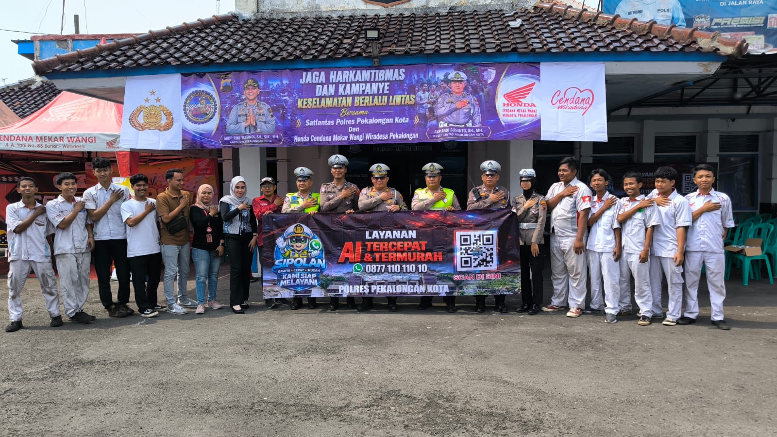 Kampanye Keselamatan dan Layanan Servis Dekatkan Ahass Cendana dengan Masyarakat