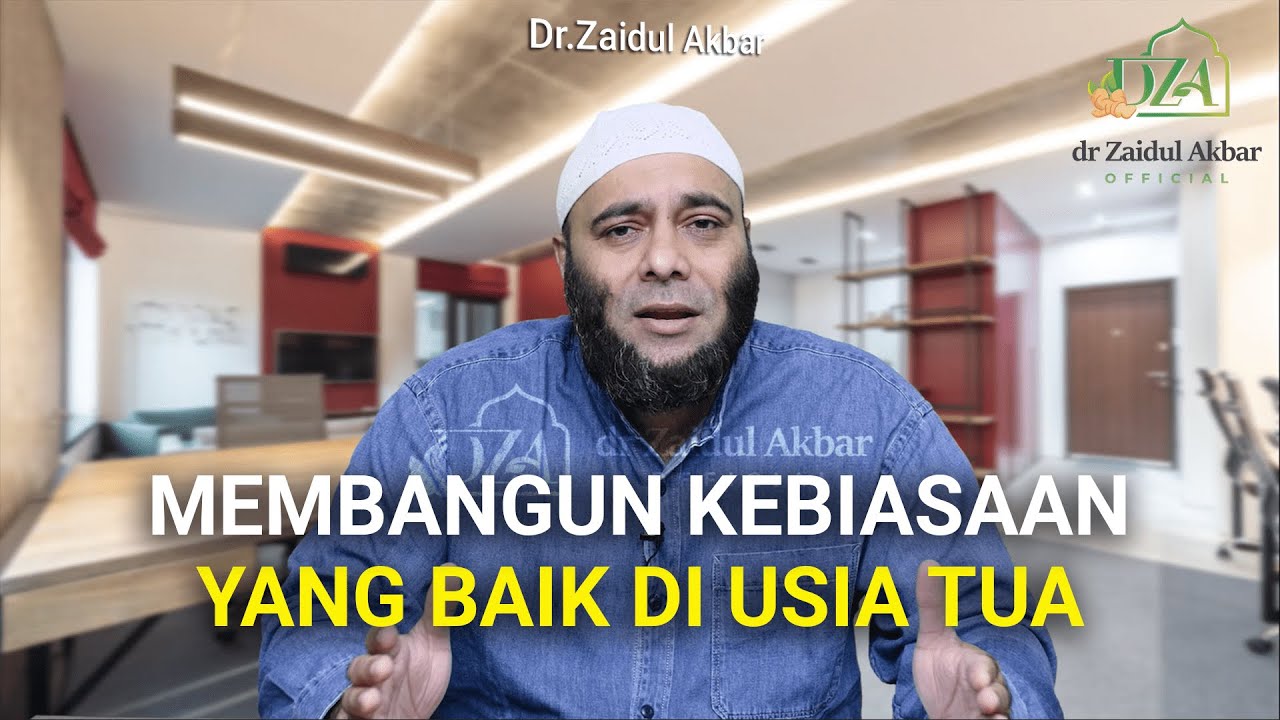 Dr. Zaidul Akbar Berbagi Rahasia Sehat di Usia 50 Tahun Ke Atas, Konsumsilah 5 Bahan Ini Setiap Hari 