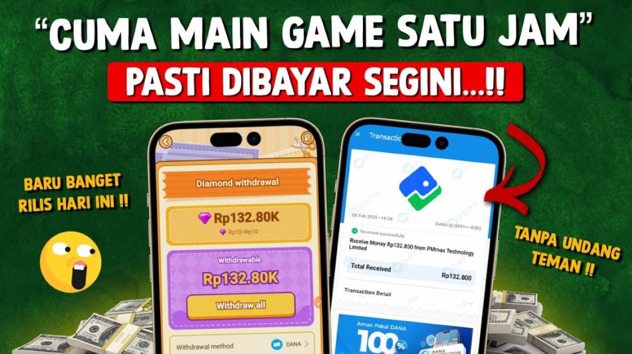 Cuma 1 Jam Cair Hingga Rp 132 Ribu! Cara Mendapatkan Saldo DANA Gratis dari Game Good Cut