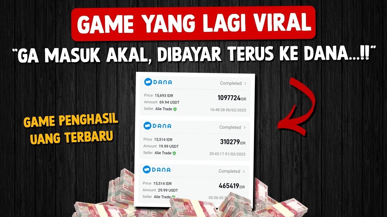 5 Game Penghasil Saldo DANA Tercepat 2025, Terbukti Membayar Tanpa Undang Teman!