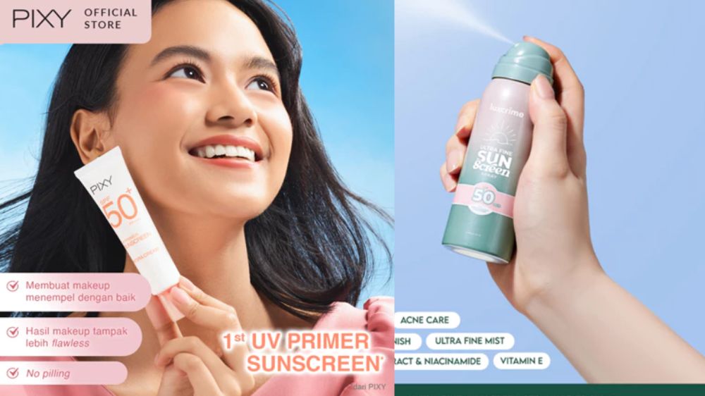 4 Sunscreen Terbaru untuk Melindungi Kulit dari Kerusakan Akibat Sinar UV, Mana yang Cocok Untukmu?