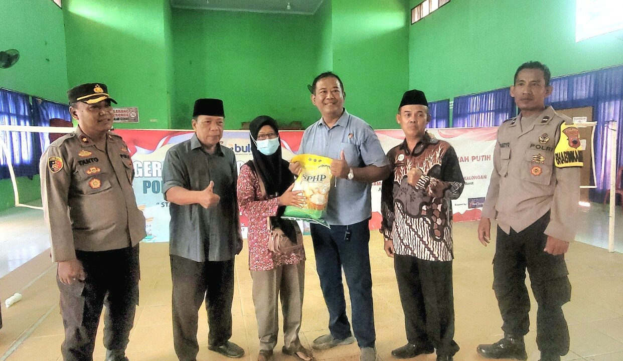 GPM Polres Pekalongan Kota: Salurkan 27 Ton Beras Murah untuk 27 Kelurahan