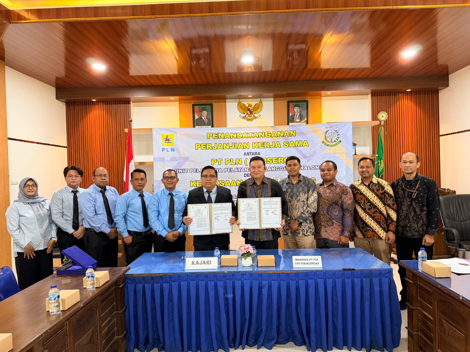 Usung Semangat Hari Buruh, PLN UP3 Pekalongan Tandatangani MoU Bersama Kejari Batang