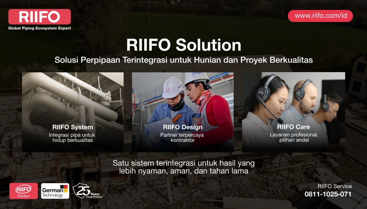 RIIFO Indonesia Memperkenalkan RIIFO Design & RIIFO Care, Solusi Inovatif untuk Industri Perpipaan