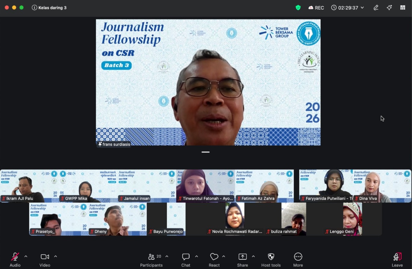 Tak Sekadar Cepat, GWPP Ajak Wartawan Perkuat Kualitas Berita Lewat Jurnalisme Data