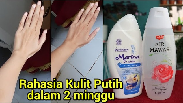 Cara Meracik Body Lotion Pencerah Marina dan Air Mawar untuk Kulit yang Lebih Glowing