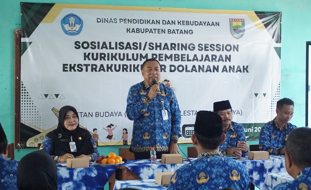 Disdikbud Batang Dorong Sekolah Jadi “Bengkel Sosial” Lewat Program KETAN BUDAYA