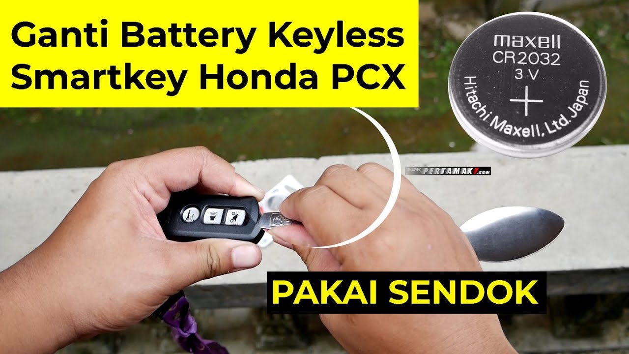 Trik Ampuh Mengganti Baterai Smart Key Honda Matic dengan Mudah