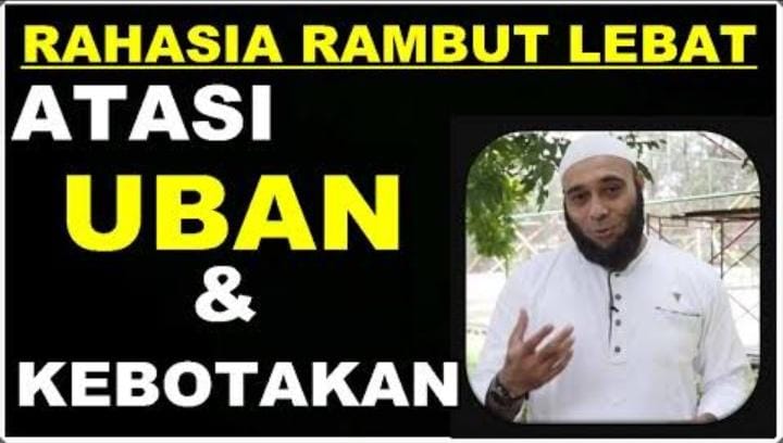 Begini Cara Instan Menghilangkan Uban Ala dr Zaidul Akbar, Cuma Butuh 1 Bumbu Dapur Tanpa Semir