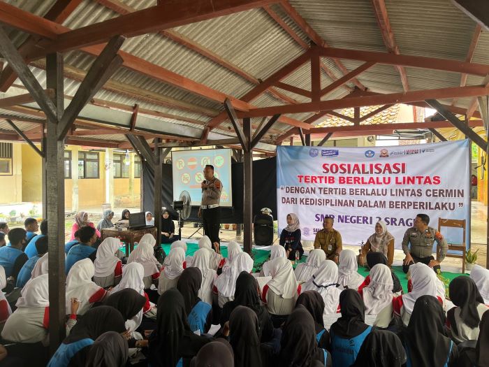 Pelajar SMP Banyak Naik Motor, Satlantas Polres Pekalongan Gencarkan Police Goes to School