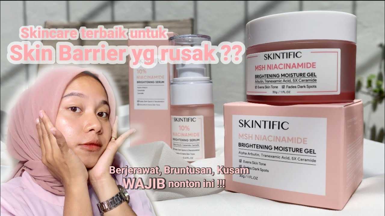 Langkah Pemakaian Skincare Skintific