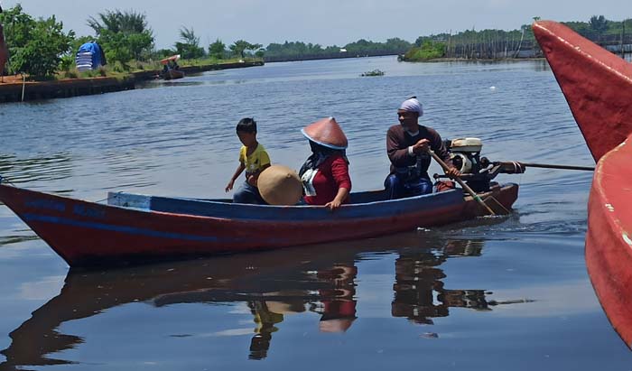 Pembebasan Lahan Rob Terkendala, Patok Batas Tandas Terendam Air