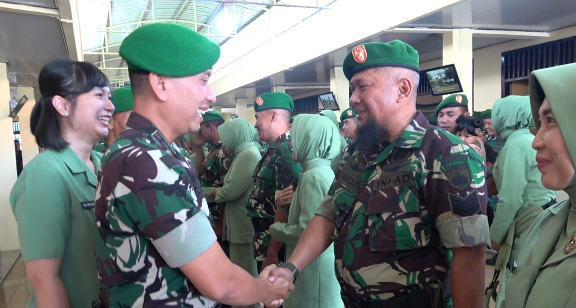 44 Prajurit Kodim Pekalongan Naik Pangkat di Hari Kesaktian Pancasila