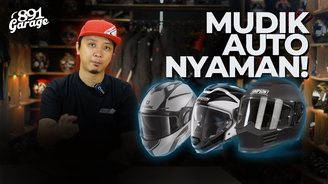 Aman untuk Berkendara! Ini Rekomendasi Helm yang Cocok untuk Mudik Lebaran 2024, Dijamin Tetap Stylish