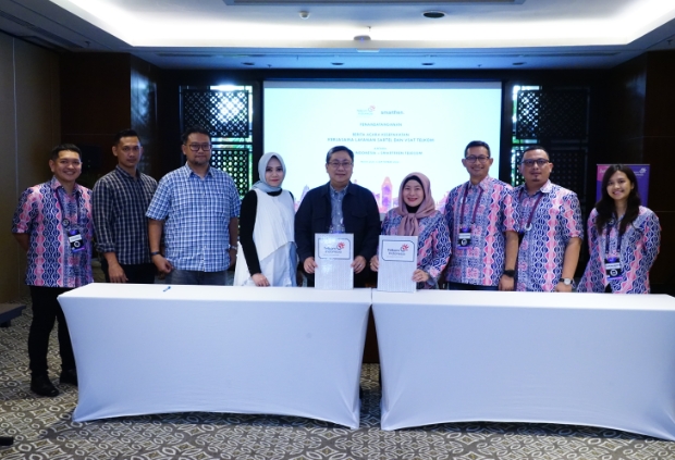 Kolaborasi Smartfren Business dengan Telkomsat Hadirkan Layanan Starlink di Wilayah 3T