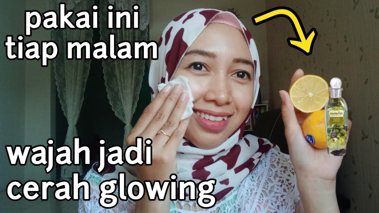 Pakai Masker Minyak Zaitun dan Lemon Tiap Malam Bikin Flek Hitam Hilang, Ini 4 Cara Buatnya!