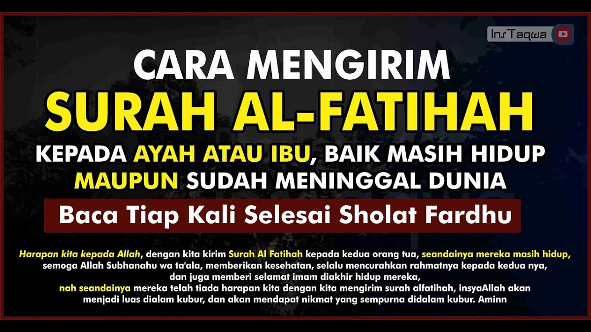 Intip, Cara Mengirimkan Al-Fatihah untuk Orang Hidup, Meraih Rezeki Instan dan Kalian Mau?