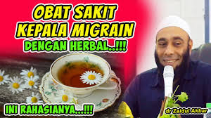 Resep Herbal dr. Zaidul Akbar untuk Atasi Sakit Kepala, Vertigo, dan Migrain, Ampuh dengan Bahan Alami