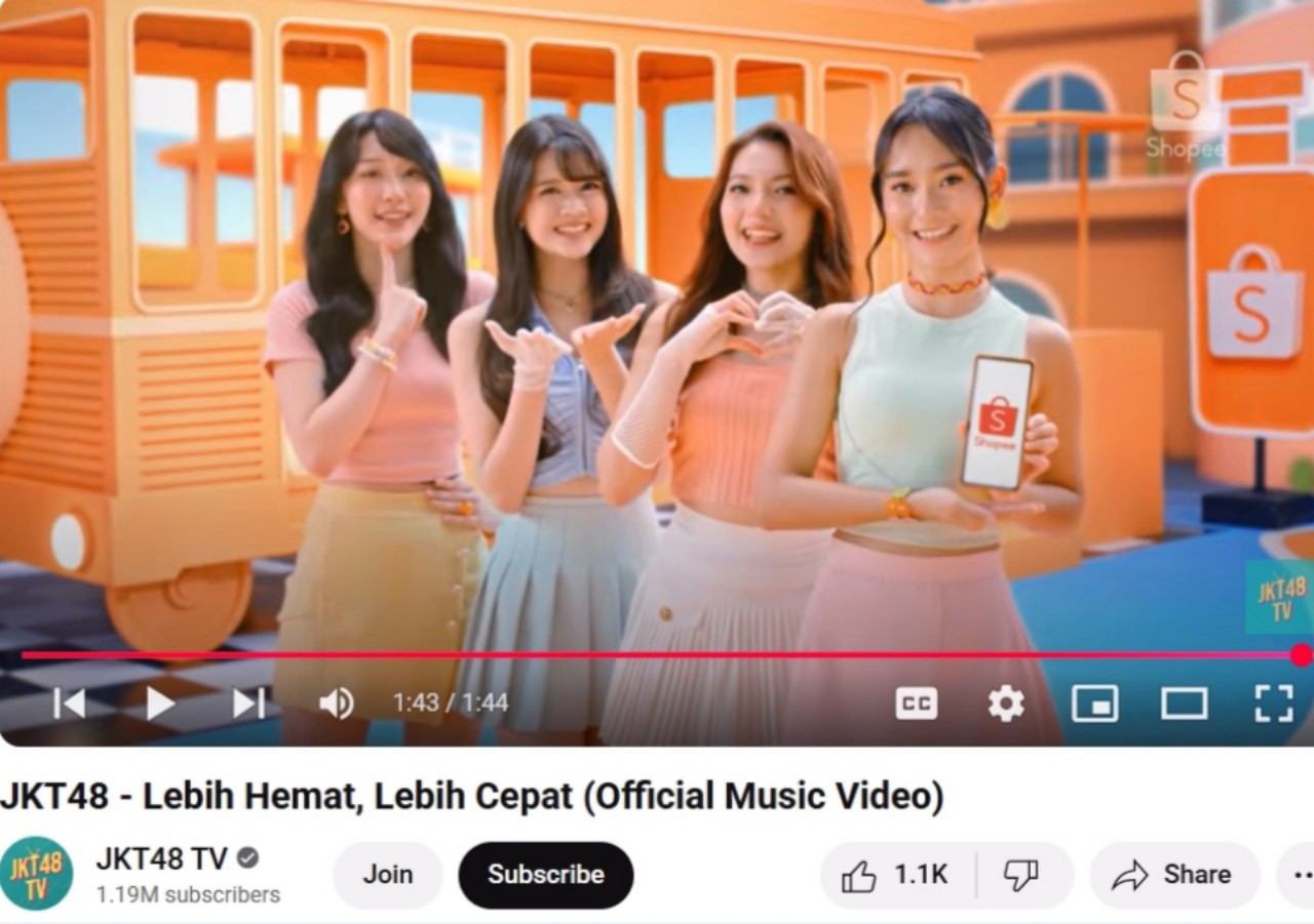 Tampil Stylish dan Ceria, JKT48 di MV Shopee “Lebih Hemat, Lebih Cepat” Bikin Susah Move On!