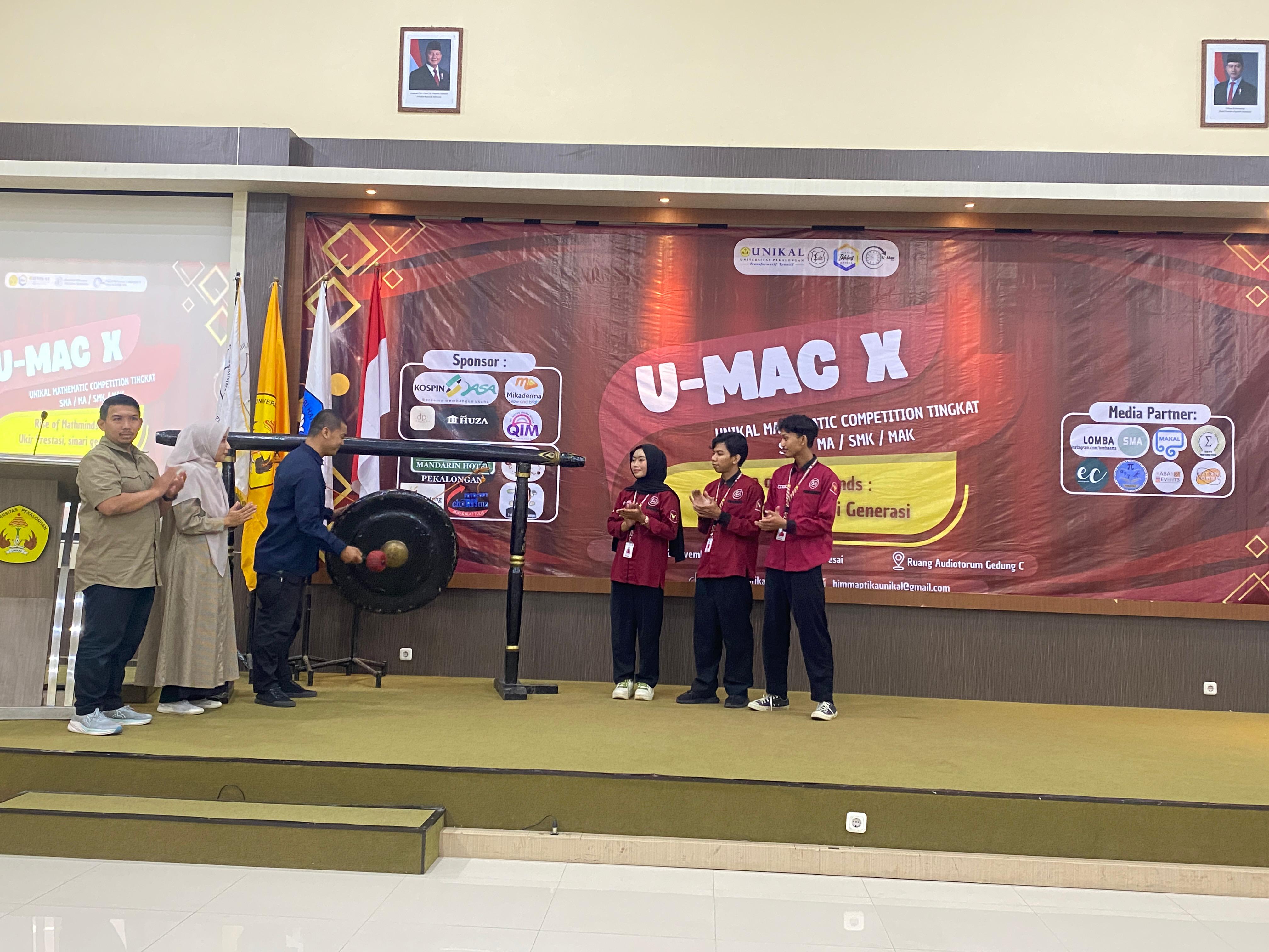 U-MAC ke-10 Kembali Digelar, Dorong Mental dan Pengalaman Kompetisi Siswa SMA/SMK se-Jateng–DIY