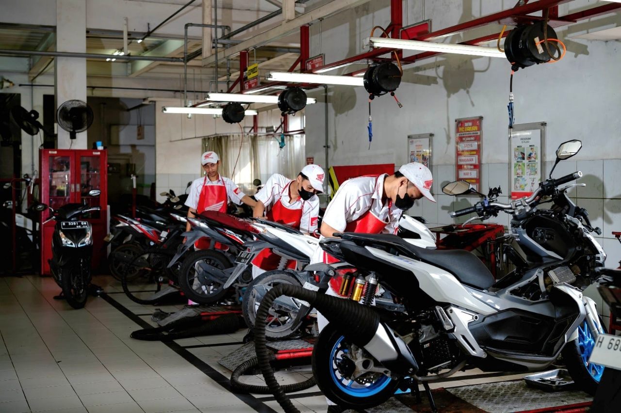 Honda Jateng Berikan Tips Rawat Performa Sepeda Motor 