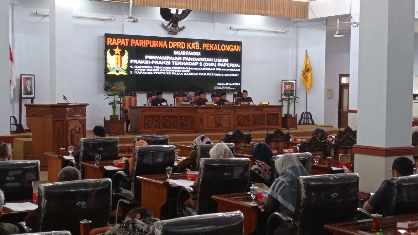 Hampir Semua Fraksi di DPRD Kabupaten Pekalongan Apresiasi Pencapaian Opini WTP yang Diraih Pemkab Pekalongan