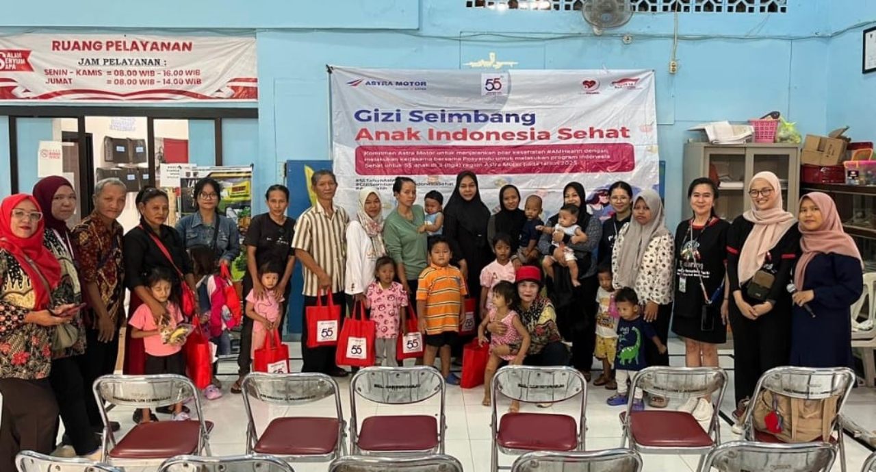 Astra Motor Jateng Beri Pembinaan Posyandu untuk Anak Indonesia Sehat