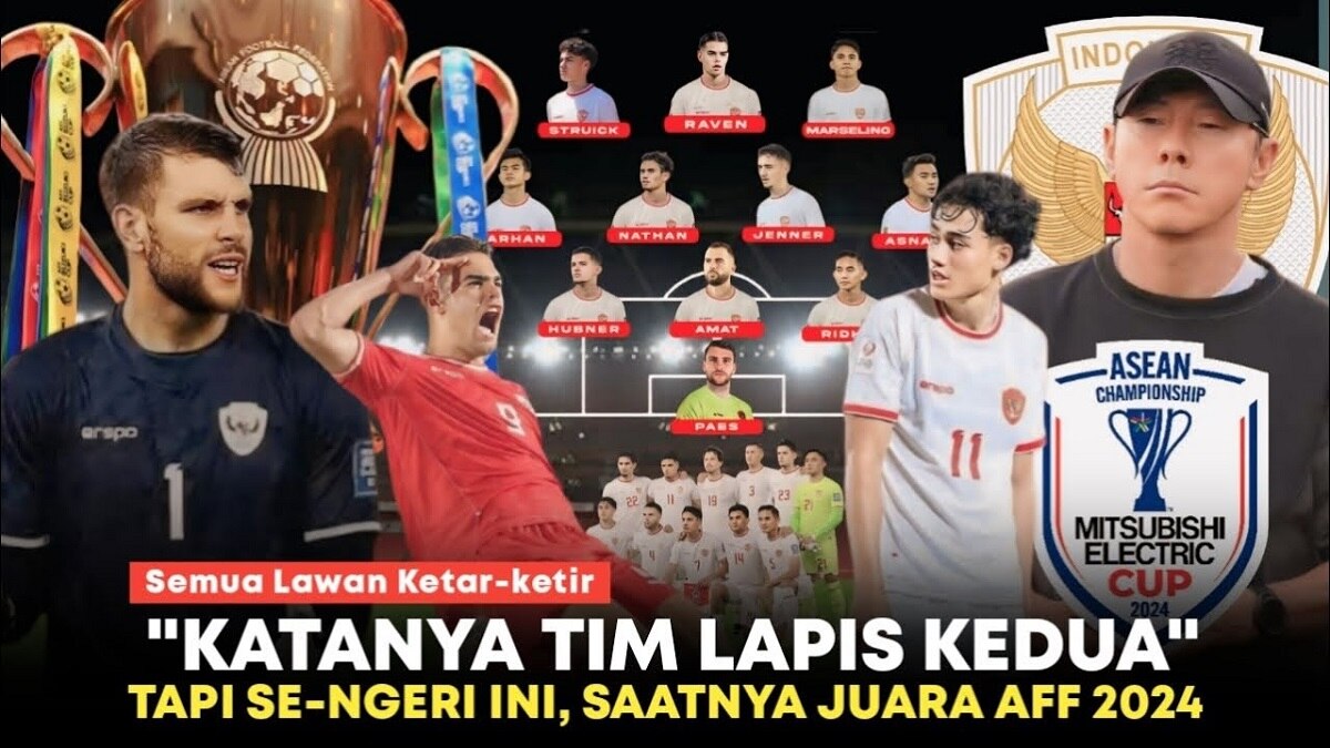 Inilah Line Up Timnas Indonesia untuk Piala AFF 2024, Tetap Mengerikan Meski Hanya Pelapis Kedua