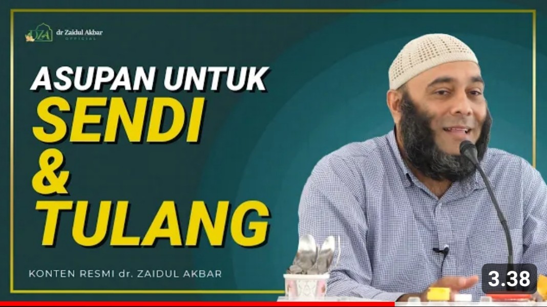 Inilah 5 Makanan dan Minuman Sehat Buat Lutut Kaku ala dr Zaidul Akbar yang Wajib Kamu Ketahui