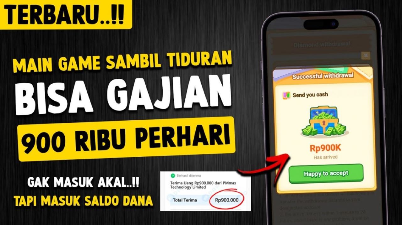 Cara Dapat Saldo DANA Gratis dari Game Crazy Win, Gajian Rp 900 Ribuan Tiap Hari