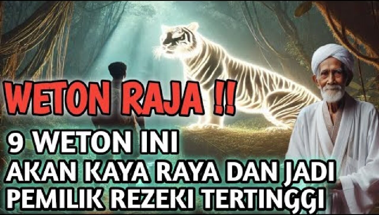 Paling Istimewa! Inilah 9 Weton Raja Kaya Raya Pemilik Rezeki Tertinggi Menurut Primbon Jawa