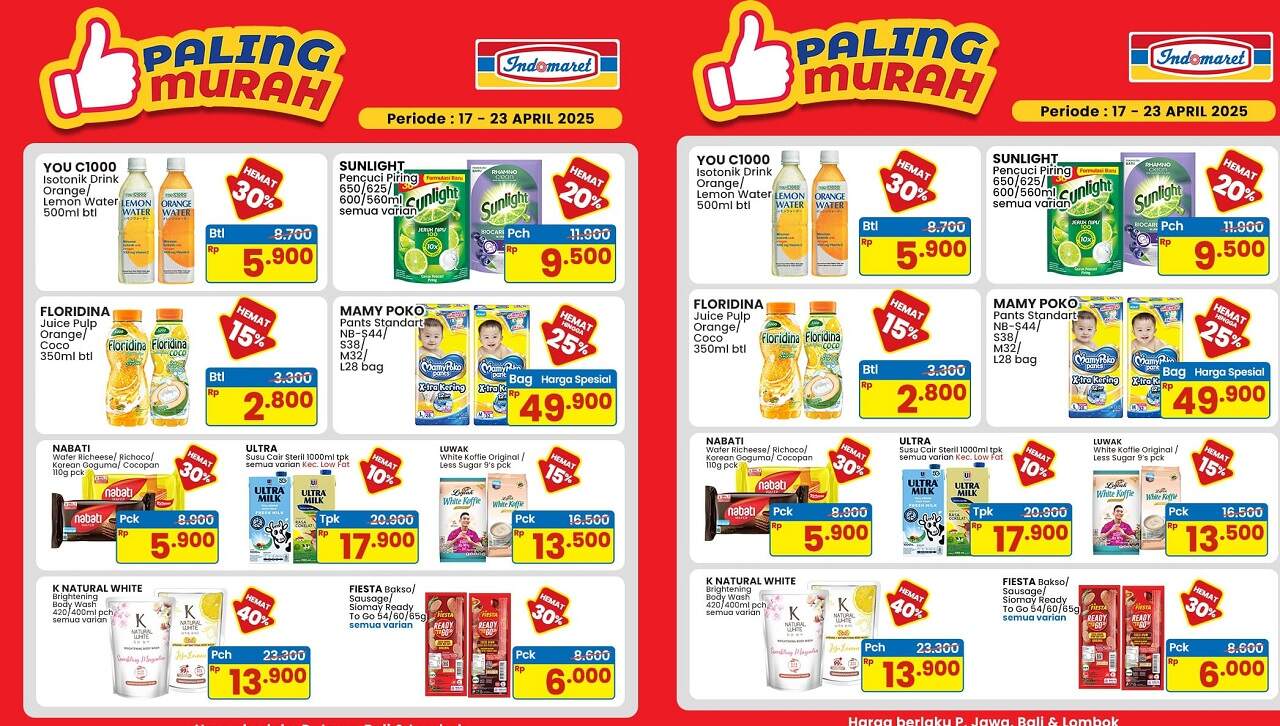 Heboh Promo JSM Indomaret 20 April 2025! Sabun Cair Diskon 40%, Waktunya Borong Hemat Kebutuhan Harian!