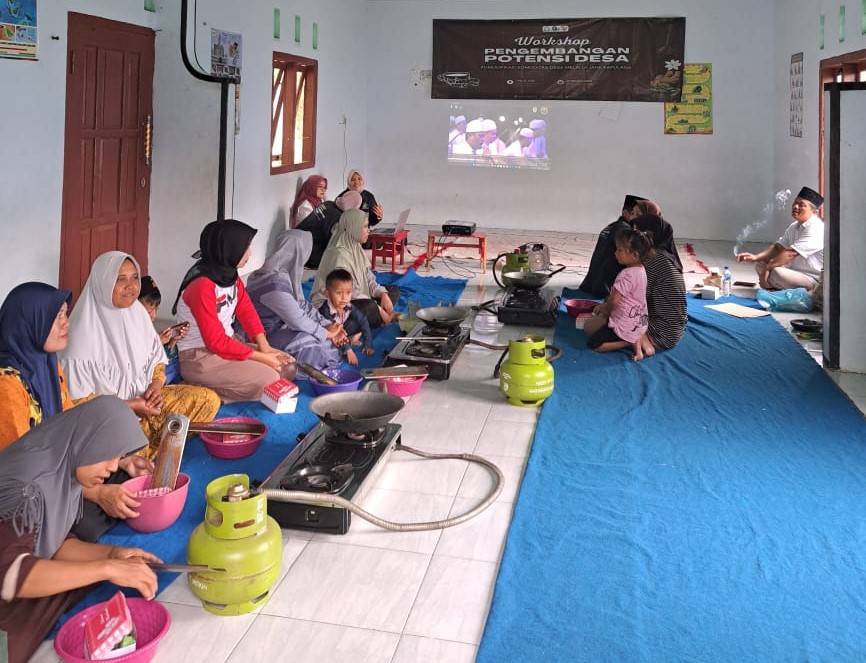 Bantu Warga Petungkon Pasca Wabah Cengkeh, Mahasiswa KKN 57 UIN Gus Dur Rintis Produk Serbuk JAKA