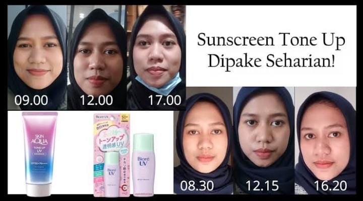 4 Tone Up Sunscreen untuk Mencerahkan dan Atasi Tanda Penuaan, Kunci Wajah Tanpa Kerutan Juga Flek Hitam
