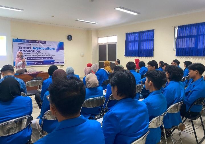 Krustea Berbagi Ilmu Teknologi Tambak Modern di Universitas Pekalongan